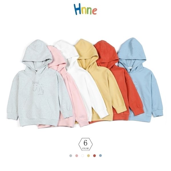 

hnne autumn hoodies children soft 240g shu velveteen fabric kids sweatshirts girls boys comfortable 211110, Black