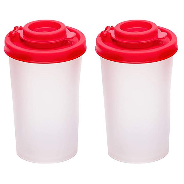 

storage bottles & jars salt and pepper shakers moisture proof set of 2 large shaker to go camping picnic outdoors kitchen lunch boxes