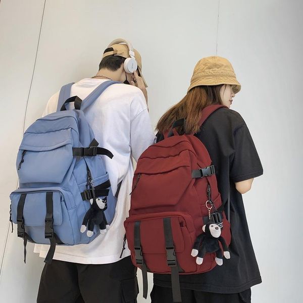 

backpack shoulder bag women fashion solid bags lover desgin travel backbags
