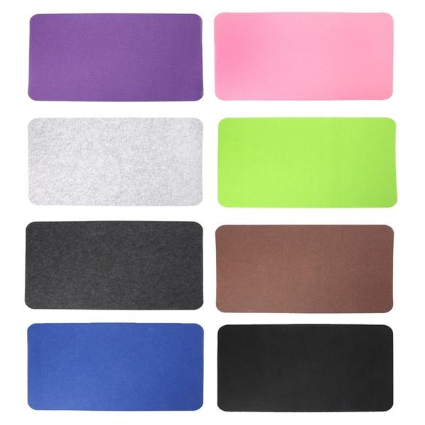 

mouse pads & wrist rests large felt cloth pad non-slip mat for office desk