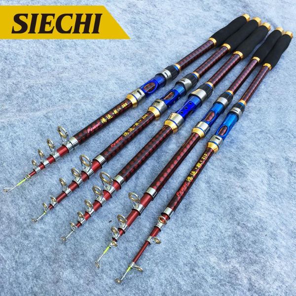 

casting rod fishing carbon-fiber-fishing-rod spinning tackle 2.1 2.4 2.7 3.0 3.6m boat rods