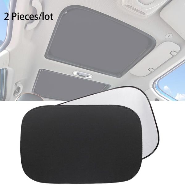 

car sunroof shade heat isolate auto roof sunshade cover foldable anti-mosquito decor for mini cooper parasol coche visor protec