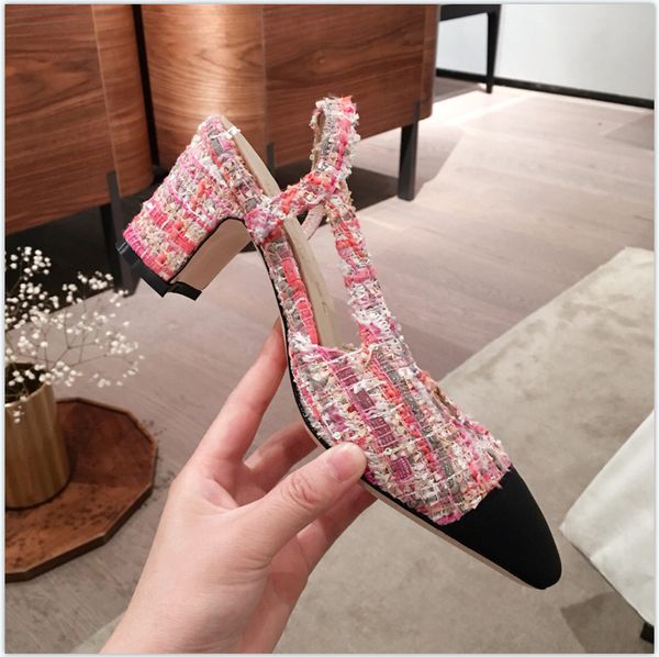 

2021 good quality fashion women luxurys designers shoes designer sandals womens luxury high heels sandal dress shoess with box size 35-40 -h, Black
