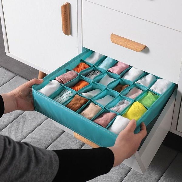 

storage drawers washable drawer organizers box case for bra ties underwear socks scarf divider lidded closet organizer