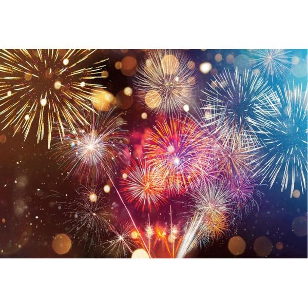 

party decoration colorful fireworks festive backdrop spectacular pography background welcome the year po booth props