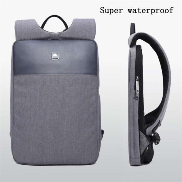 

slim ultra-light notebook 15-inch computer bag water-repellent backpack men's ultra-light business bag office work backpack 210929