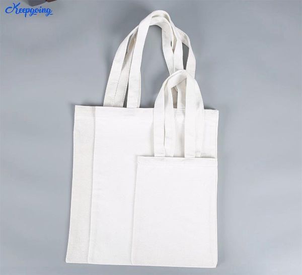 

shopping bags 5pcs canvas cotton tote women bag foldable grocery reusable eco-friendly supermarket fashiontravel handbag