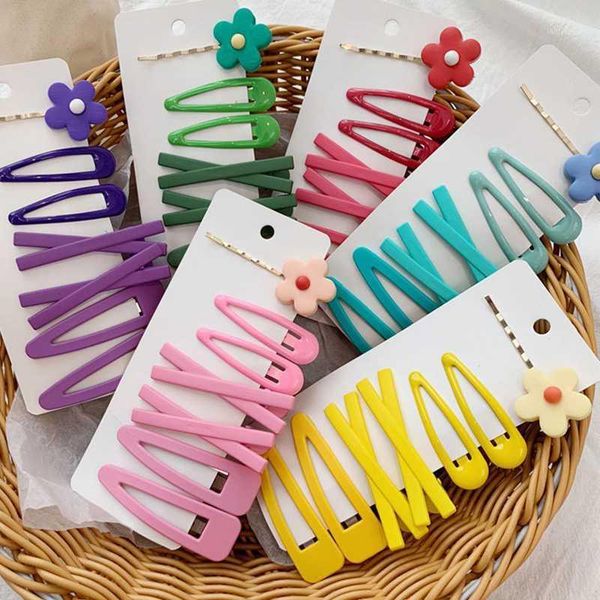 

7pcs/set cute flower hairpin nice gift girls barrettes hair accessories for women fashion hairpins korean style1