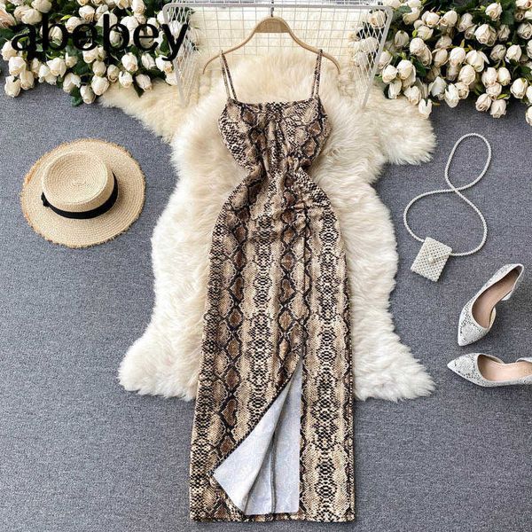 

women backless strap dress sleeveless party dress summer korean casual vacation beach print long sundress 210715, Black;gray