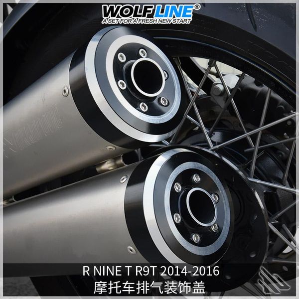 

latte is suitable for modified r ninet 14-19 motorcycle exhaust pipe cover change decoration tail system