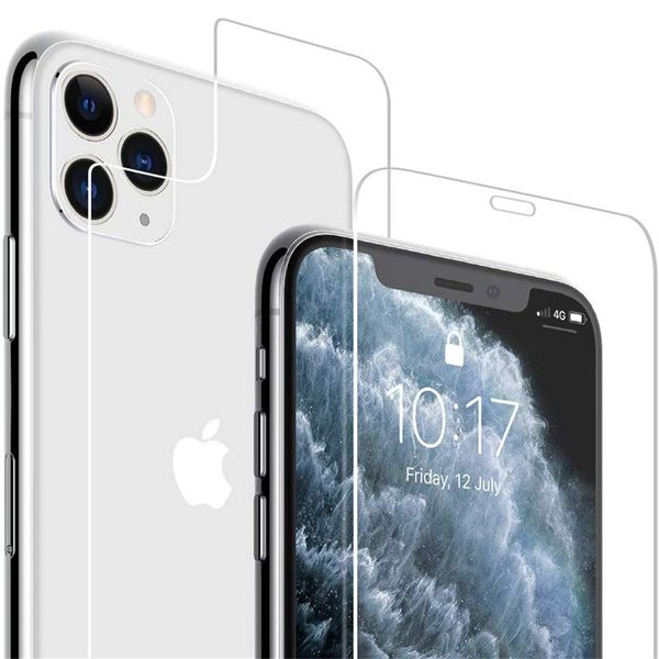 

lx brand front and back tempered glass for iphone 12 11 pro max x xs xr se screen protector glass on iphone 11 pro 7 8 6s plus glass