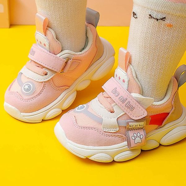 

first walkers 11.5-14.5cm mesh breathalbe sneakers kids girls boys,soft sole baby shoes,2021 autumn spring for babies,infant