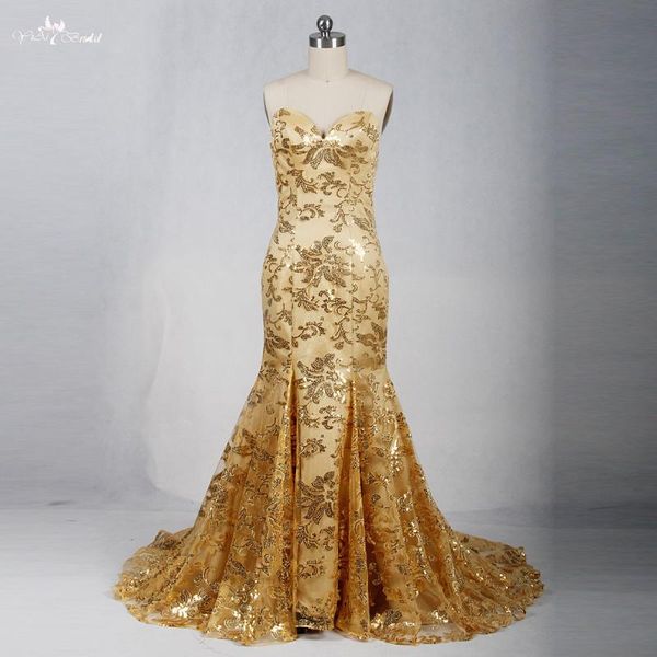 

party dresses rse769 mermaid gold sequin long prom dress, White;black