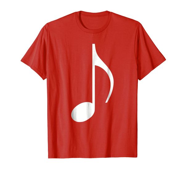 

music note t-shirt, White;black
