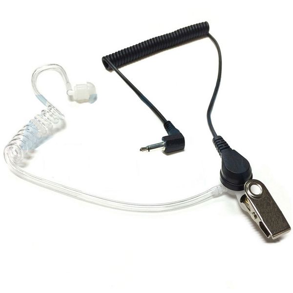 10 Stück 3,5-mm-Ohrhörer-Headset Akustikschlauch FBI Listen Only für Kenwood Sperker-Mikrofone KMC-41 KMC-25NX200 TK-2140 TK-2180 TK-3180 Radio