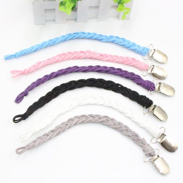 

pacifier clips chain dummy holder nursing teether clip nipple soother for infant baby feeding pacifiers#