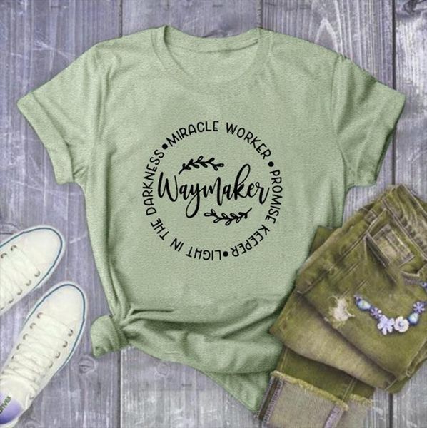 

waymaker letter print men mens t shirt short sleeve o neck loose ladies summer tee camisetas mujer, White;black