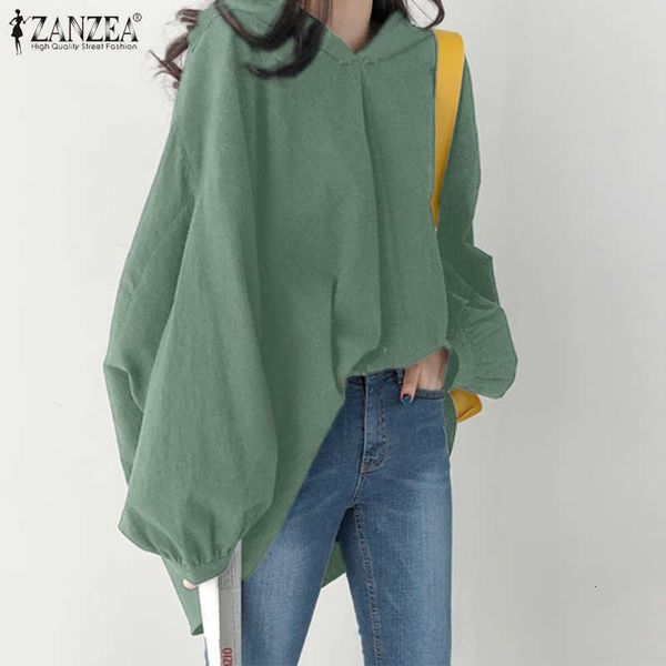 

women's blouses & shirts blouses elegant solid spring casual puff sleeve blusas female o neck baggy tunic plus size chemis qwh6, White