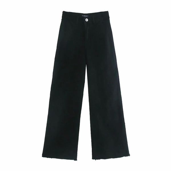 

jeans 2021 women black wide leg high waist loose vintage denim pants fashion streetwear trousers spodnie damskie femme jeans, Blue