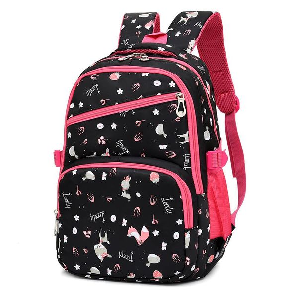 

children school bags for girls waterproof princess printing backpacks kids book bag travel knapsack mochila escolar