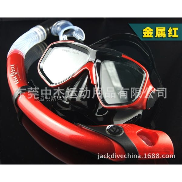 

aquadive popular swimming diving snorkeling goggles 100% silicone high quality