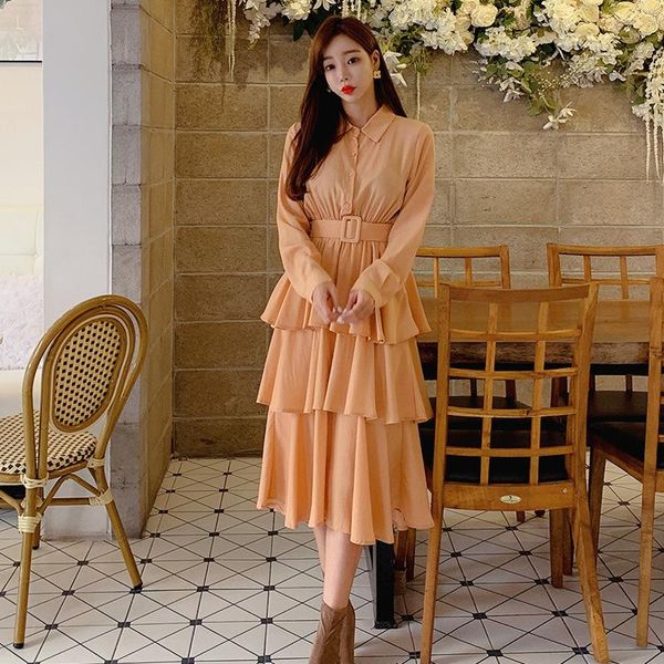 

casual dresses solid cake style korean dress orange bodycon es woman party night robe longue femme women singer breasted corset ladies, Black;gray