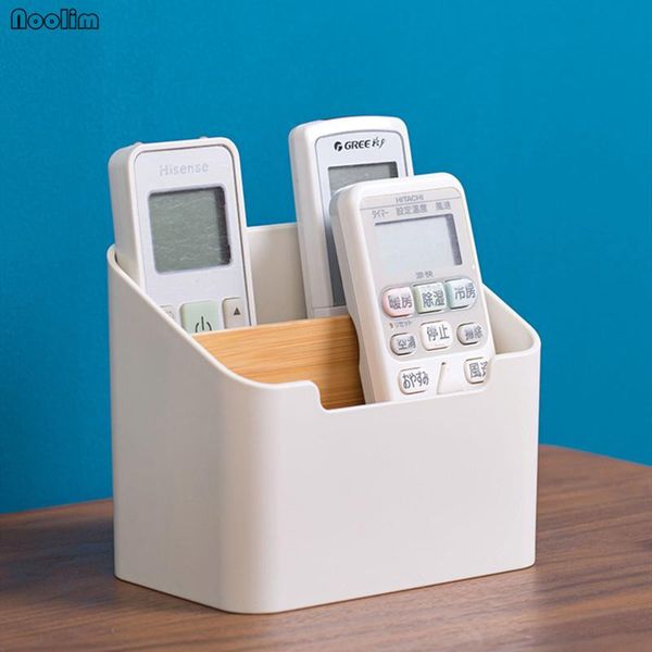 

storage boxes & bins noolim deskremote control box office desk compartment stationery plastic cosmetics makeup organizer