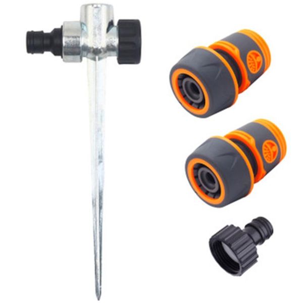 

watering equipments spinkler outdoor garden spray series zinc alloy pins lawn sprinkler grounding base accessories