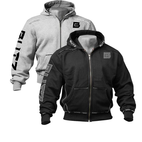 

fleece to keep warm in winter men oversize tracksuit zip up hoodie black gray chucky vintage weatshirt hoodies cycling jacket 211106