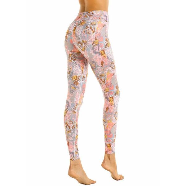 

women's leggings athvotar seamless trouser for women high waist push up breathable printed gym clothing, Black