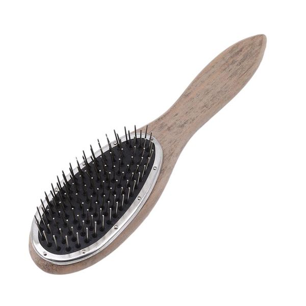 

hair brushes arrivals plastic wood steel wig tooth comb antistatic for mannequin combs hairdressing tools, Silver