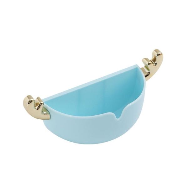 

soap dishes wall creative box cute storage antler hanging rack drain no hole