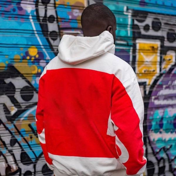 

21ss high-end big letter printed hooded sweatshirt classic men women couples hoodies casual loose high street hoodie autumn winter warm fash, Black