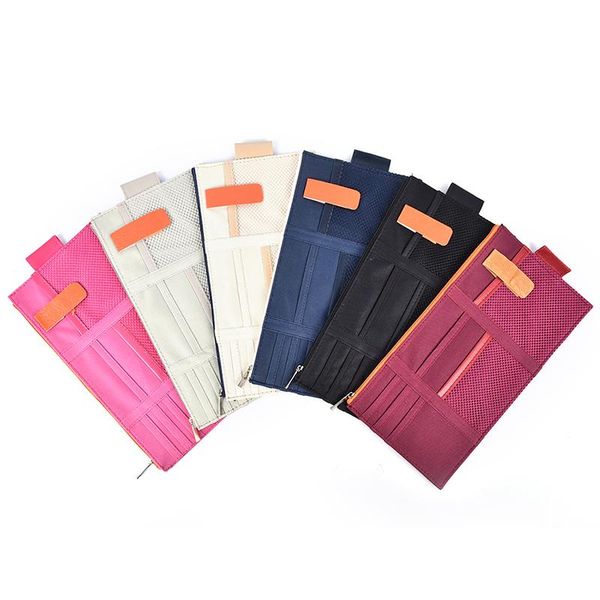 

car organizer 1pc car-styling sun visor card package holder in-car pocket pouch bag