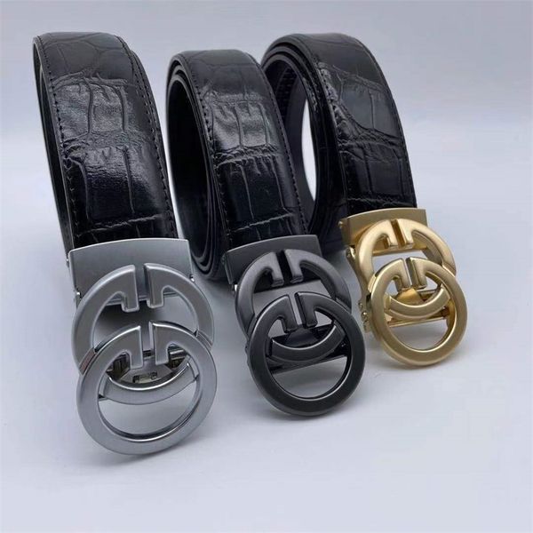 

2021 low price wholesale designer belts men women luxury brand smooth buckle genuine leather waist belt casual jeans girdle, Black;brown