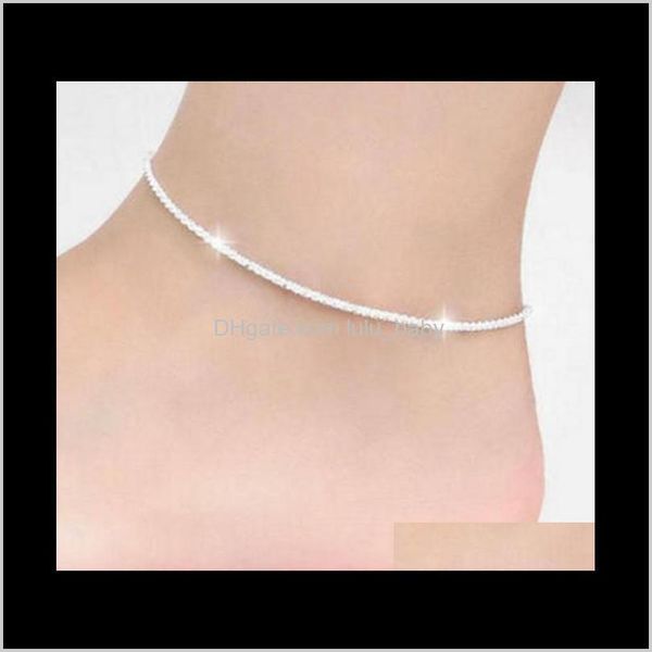 

anklets jewelry drop delivery 2021 europe and united states stars fashion beach anklet ftqik, Red;blue