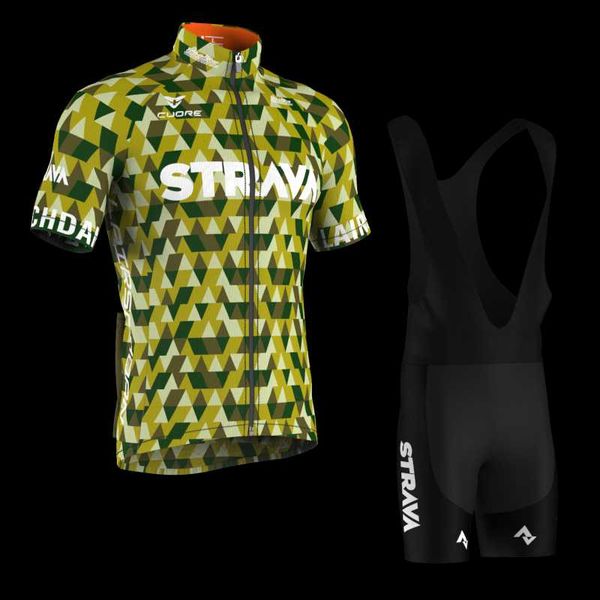 

racing sets strava men's cycling clothing cyclist complete summer kit 2021 bicycle clothes ropa mtb bike outfit maillot velo homme, Black;blue