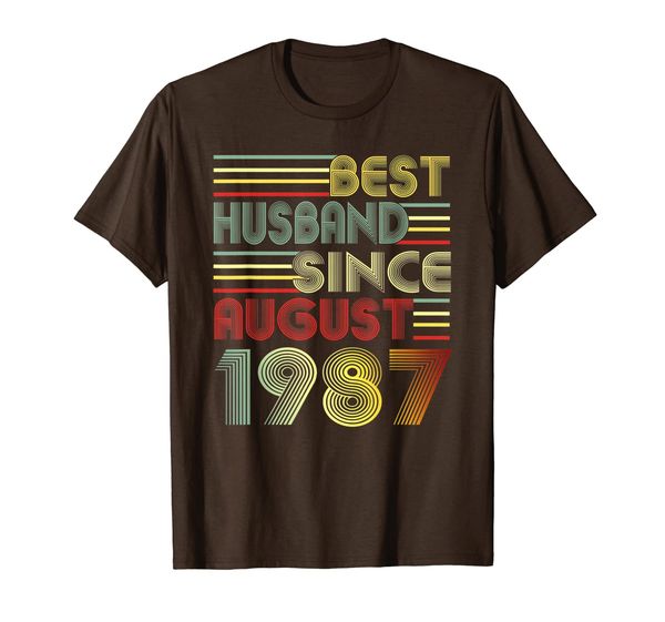 

Mens 32nd Wedding Anniversary Gifts Husband Since August 32 Tee, Mainly pictures