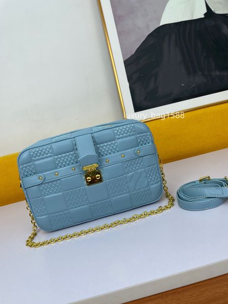 

2021 sheepskin embroidered bag 5a+ luxury trocadero crossbody bag m59111