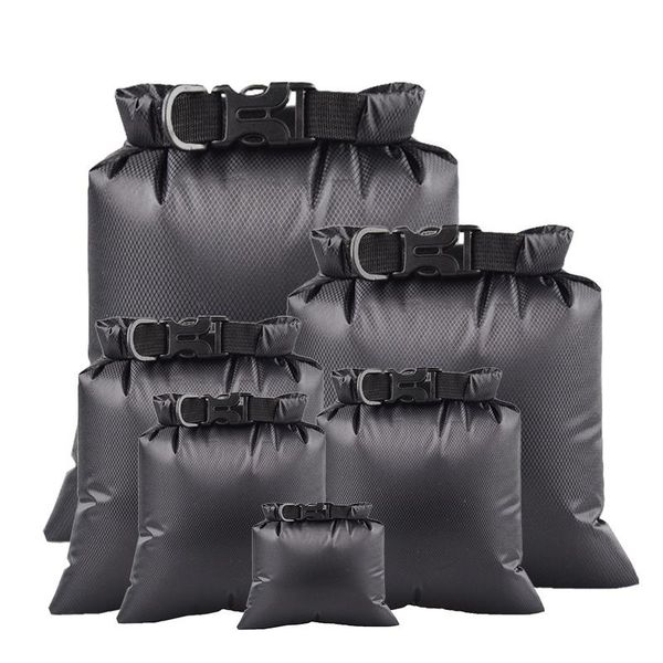 

pool & accessories 6pcs/lot outdoor portable waterproof dry bag camping hiking canoe floating boating ultralight backpacks sack storage pouc