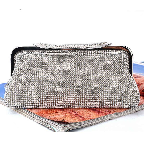 

diamond inlaid dinner bag handmade diamond evening bag lady's banquet hand