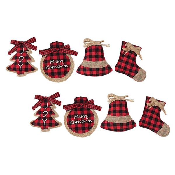 

christmas decorations 8pcs xmas tree layout props decorative hanging pendants gifts