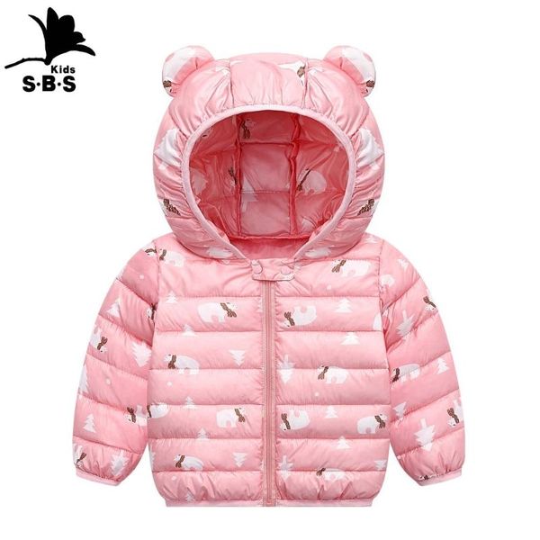 

parka girl winter coat warm jackets jacket autumn cotton hooded children, Blue;gray