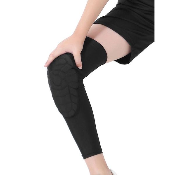 

elbow & knee pads ly sports honeycomb compression pad guards protective gear for kids bfe88, Black;gray