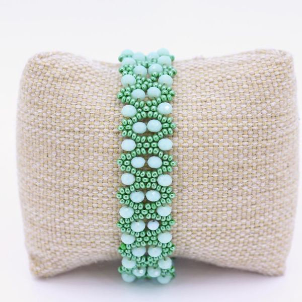 

beaded, strands fratelli bracelet for women handmade miyuki glass beads bracelets jewellery fashion pulseras woven gift, Black