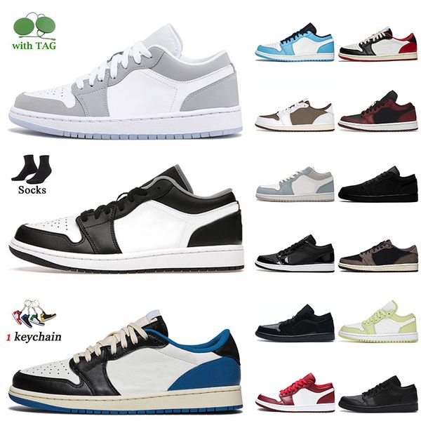 

designer retro mens basketball shoes jumpman 1 1s women men wolf grey fragment carbon fiber all-star dark beetroot white university blue tra, White;red