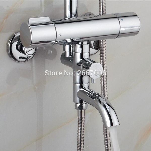 

bathroom mixing valve core waterfall bathtub thermostatic faucet wall mounted bath shower mixer zr978 sets