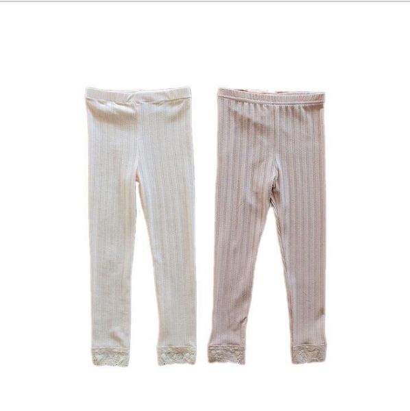 

trousers 2021 wholesale girls lace leggings fashion spring cotton soft 2-7 years qs859, Blue