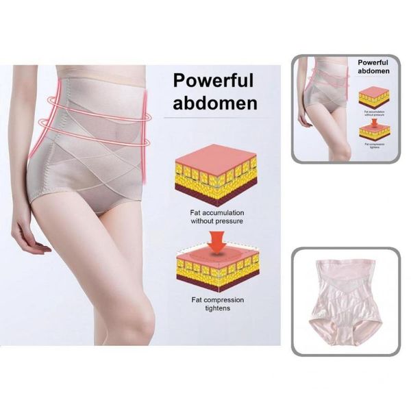 

waist support shapewear pants stylish women slimming shaping breathable body tight abdomen, Black;gray