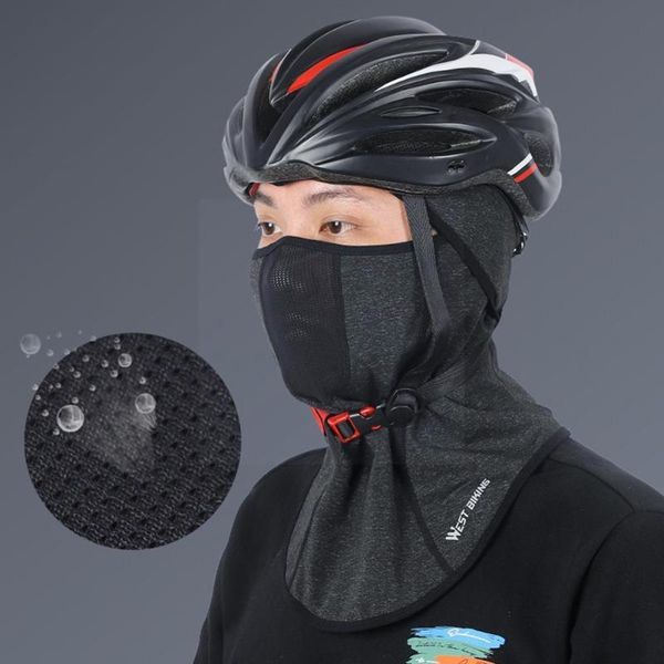 

cycling caps & masks winter warm running scarf bike full face hat climbing turban fishing cover cold-proof headwear skati r6r4, Black